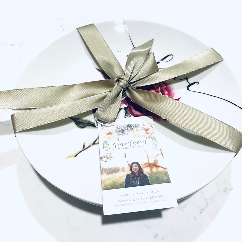 Fruit of the Spirit plate set- NWT